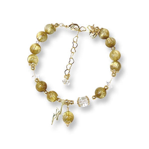 Gold Rutilated Quartz - FULL RUTILE FILLED BEADS