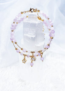 Faceted Kunzite