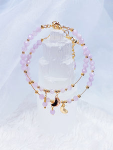 Faceted Kunzite