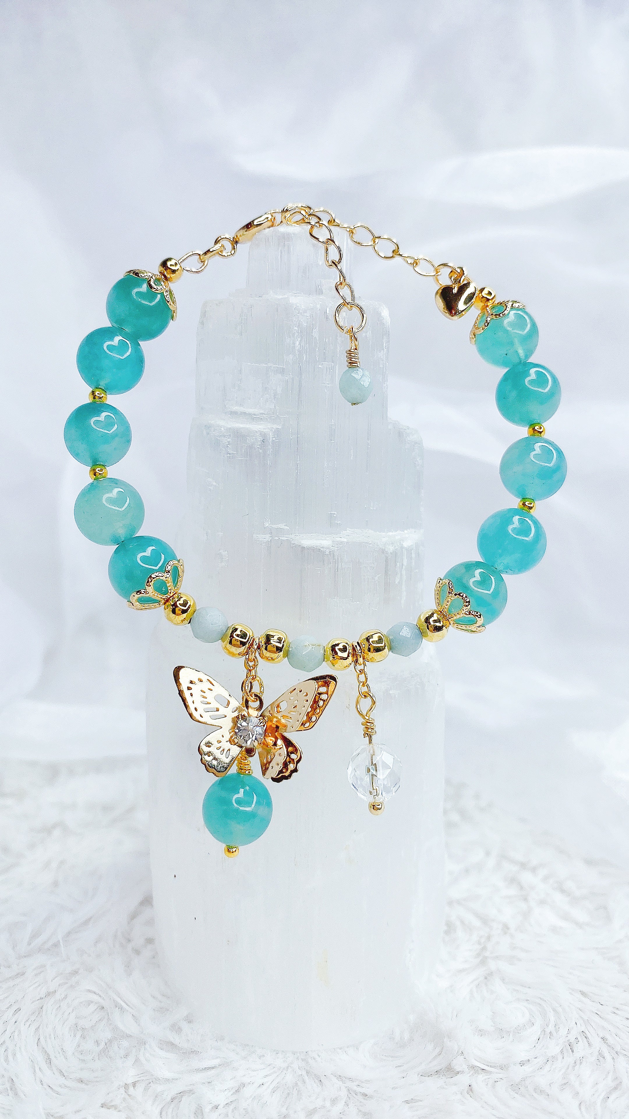 Mozambique Amazonite Butterfly