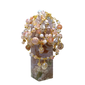 Flower Agate Pink