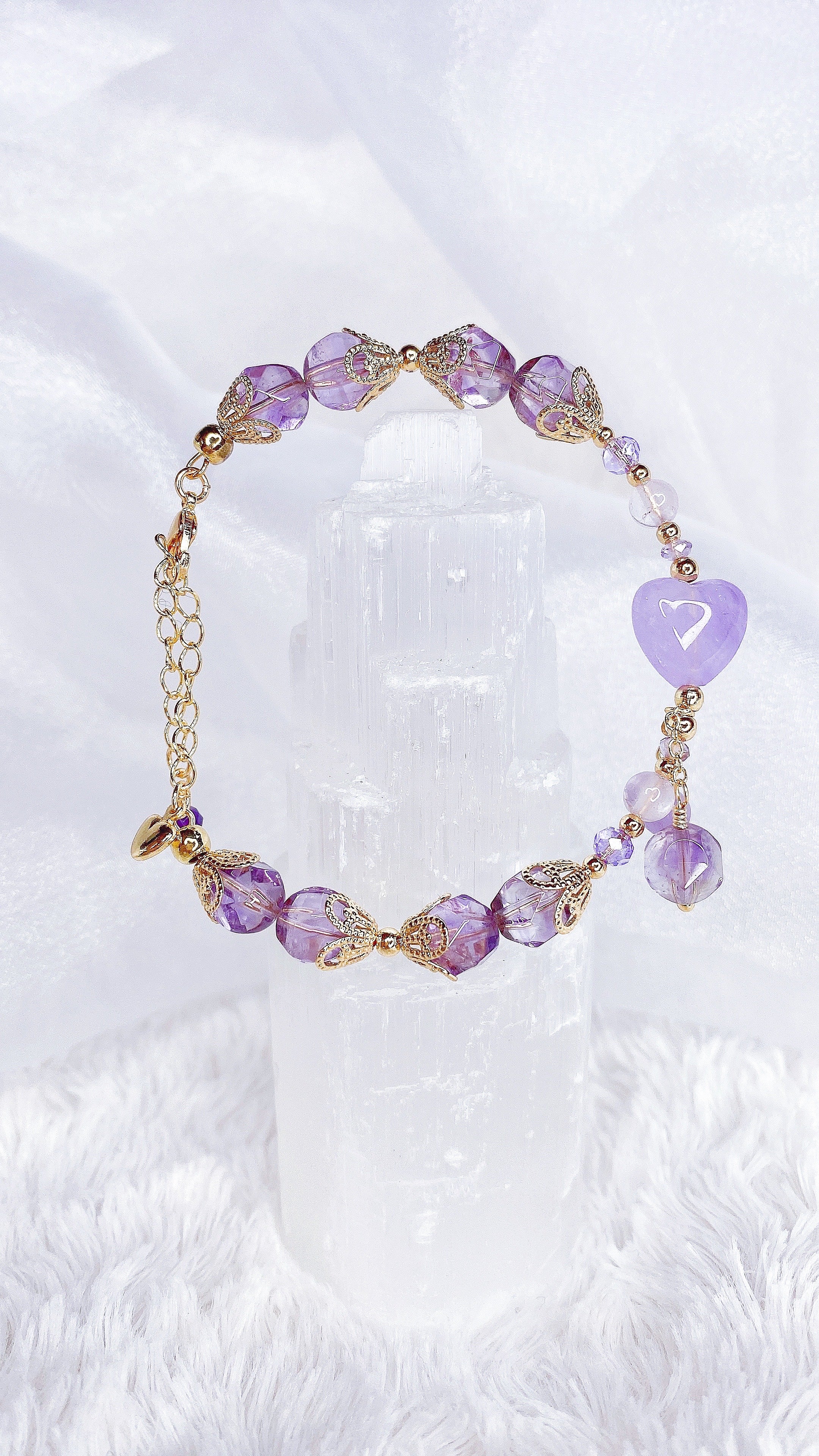 Amethyst Hearts x Faceted Ame