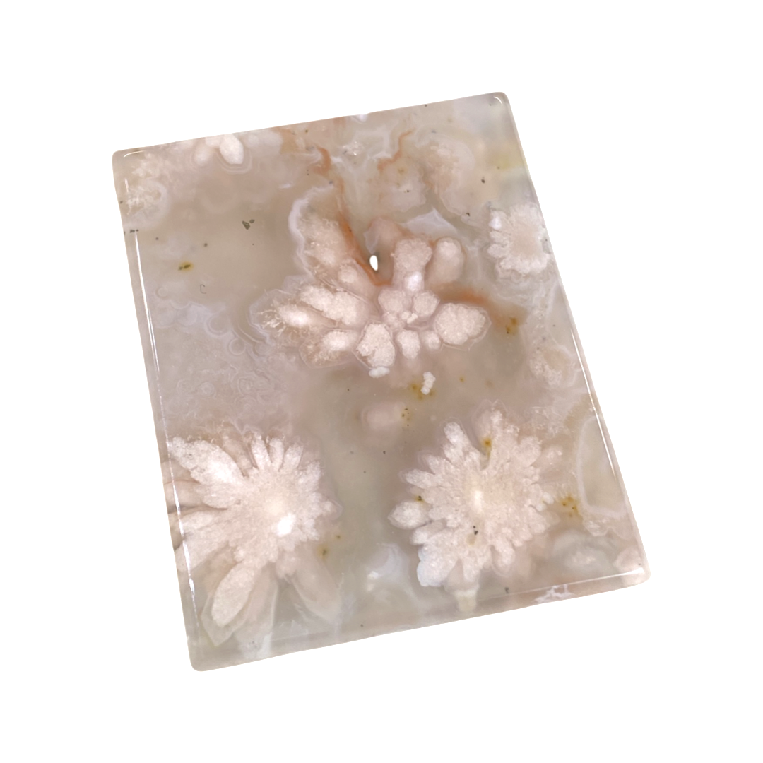 Flower Agate Tile