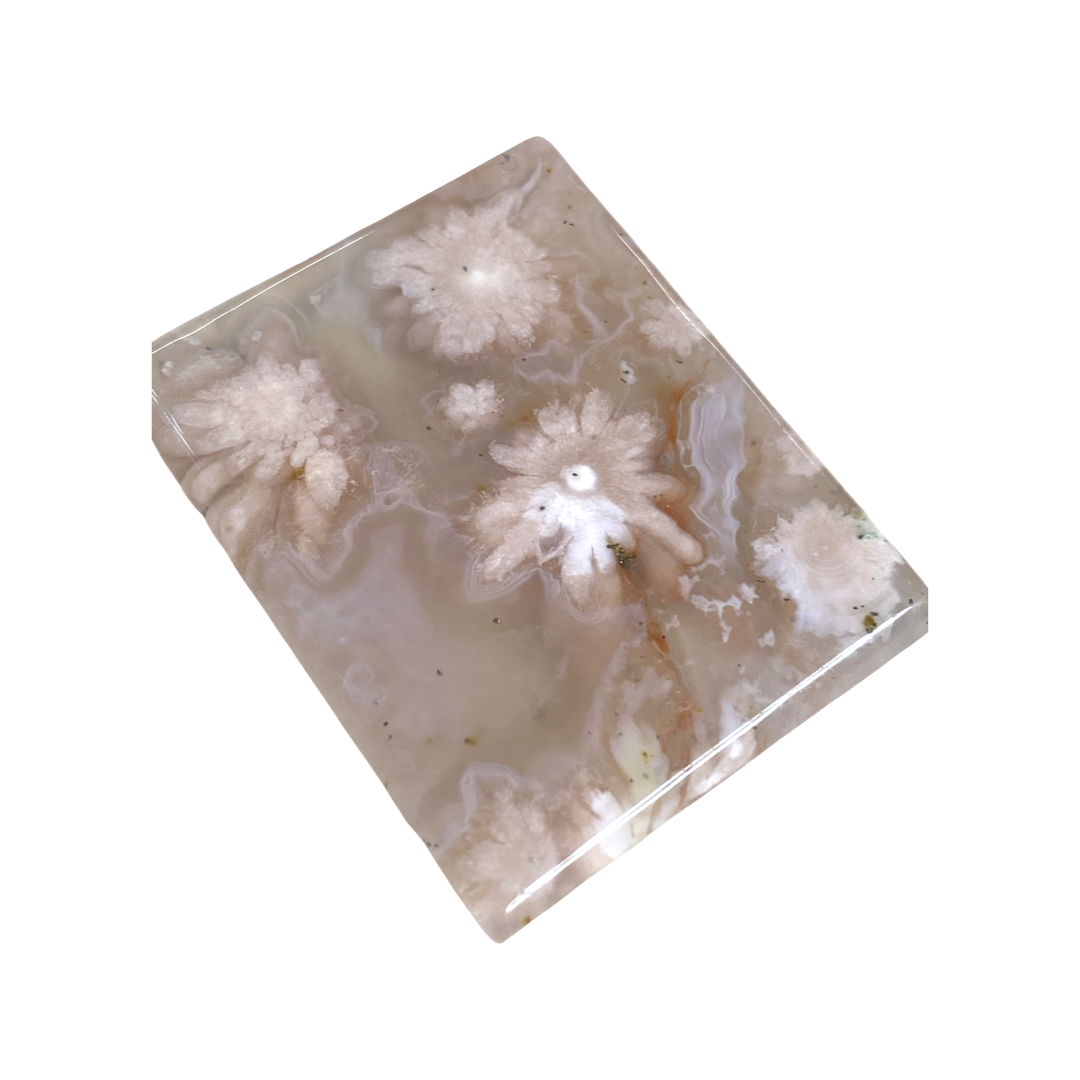 Flower Agate Tile