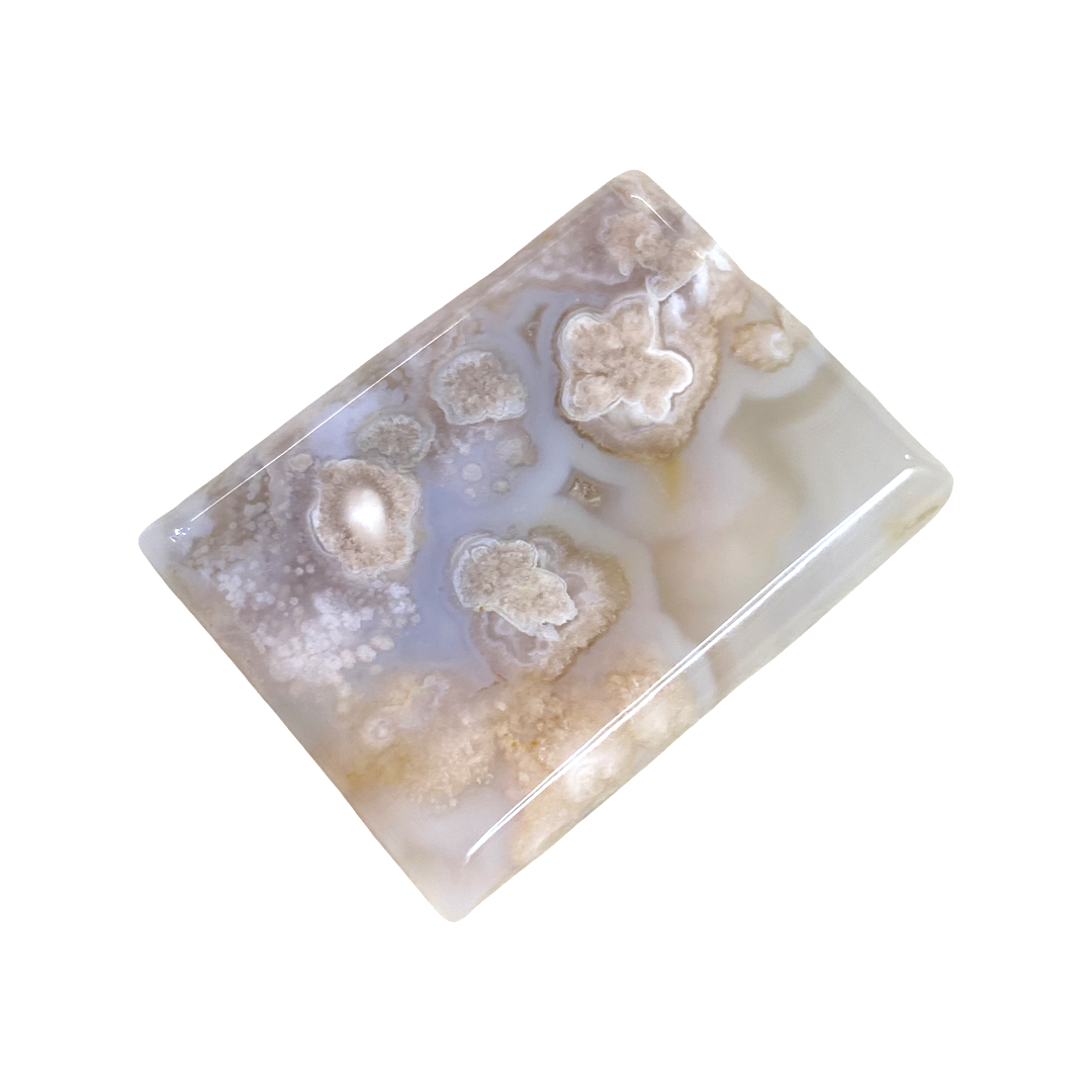 Flower Agate Tile