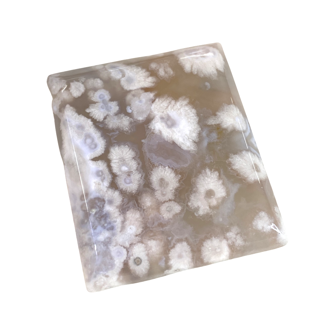 Flower Agate Tile